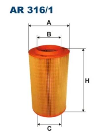 Фільтр повітряний AR3161 FILTRON