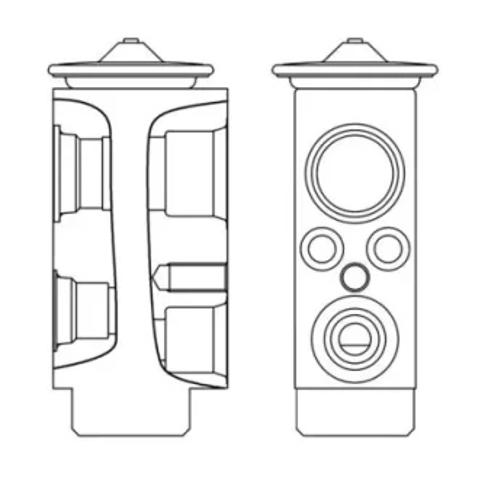 Клапан TRV, кондиціонера AVE6000S MAHLE