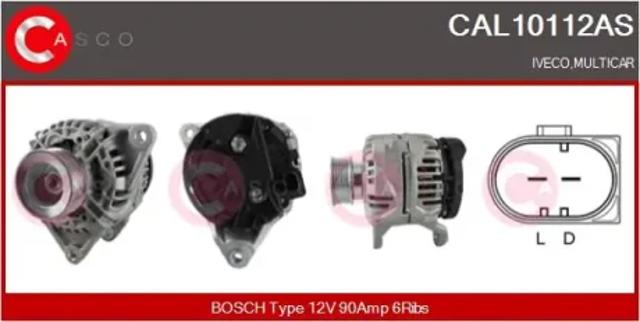 Авто генератор CAL10112AS CASCO