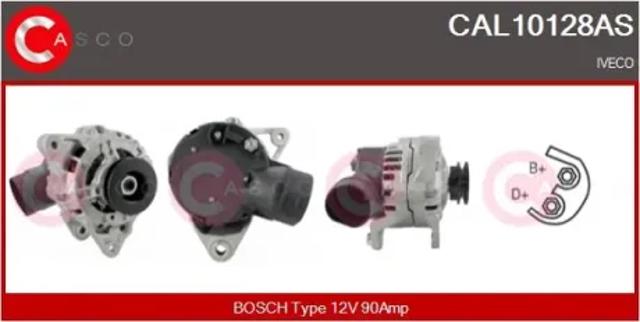 Генератор автомобільний CAL10128AS CASCO