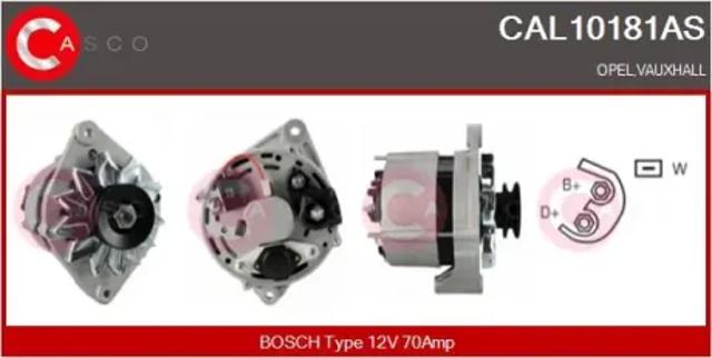 Авто генератор CAL10181AS CASCO