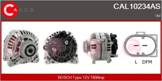 Авто генератор CAL10234AS CASCO