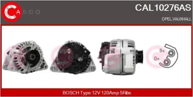 Генератор автомобільний CAL10276AS CASCO