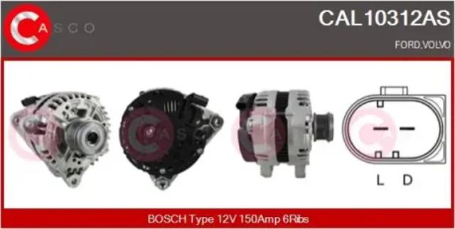 Генератор автомобільний CAL10312AS CASCO