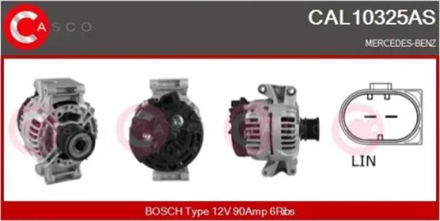 Авто генератор CAL10325AS CASCO