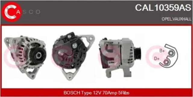 Генератор автомобільний CAL10359AS CASCO