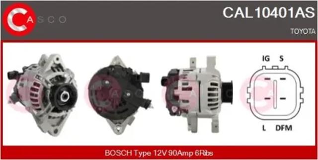 Генератор автомобільний CAL10401AS CASCO
