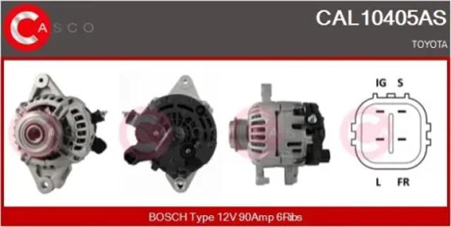Генератор CAL10405AS CASCO