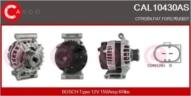 Авто генератор CAL10430AS CASCO