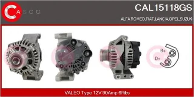 Генератор CAL15118GS CASCO