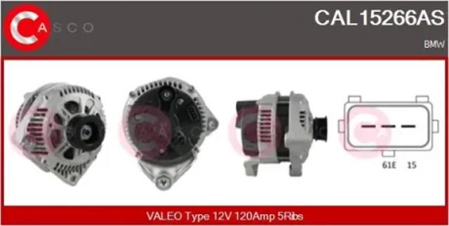 Генератор автомобільний CAL15266AS CASCO