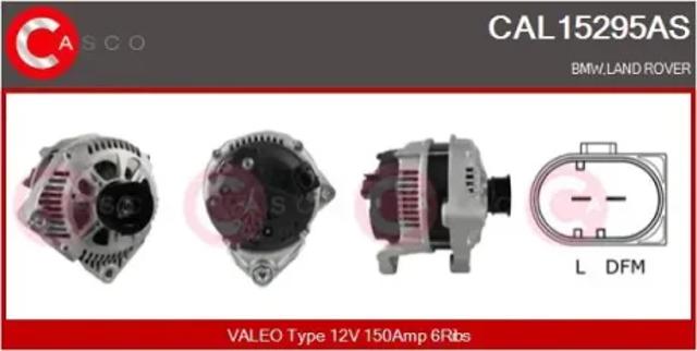 Авто генератор CAL15295AS CASCO