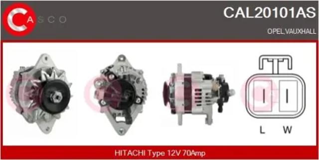 Авто генератор CAL20101AS CASCO