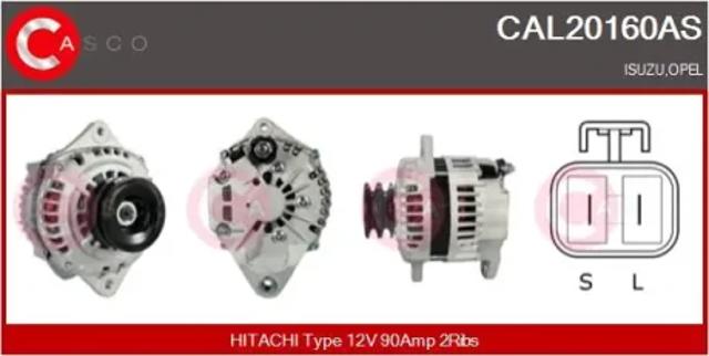Генератор автомобільний CAL20160AS CASCO