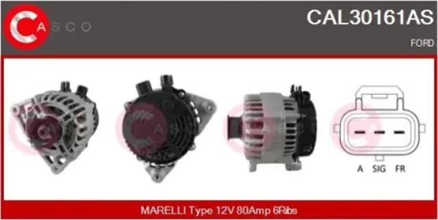 Генератор автомобільний CAL30161AS CASCO