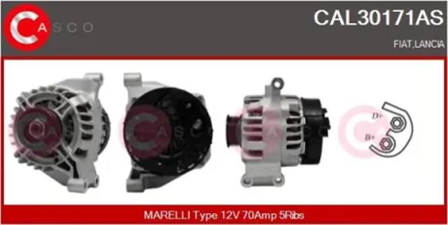 Генератор автомобільний CAL30171AS CASCO
