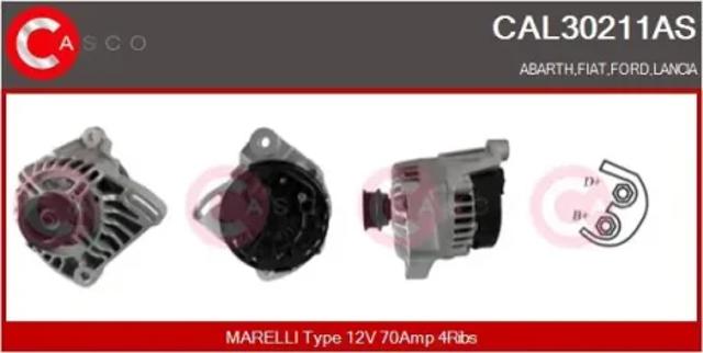 Авто генератор CAL30211AS CASCO