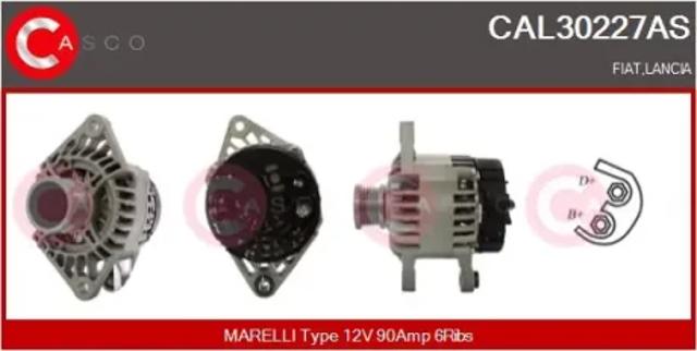 Авто генератор CAL30227AS CASCO