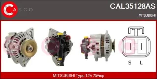Генератор автомобільний CAL35128AS CASCO