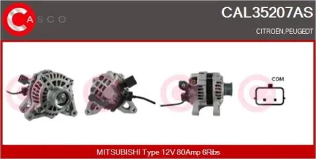 Генератор автомобільний CAL35207AS CASCO