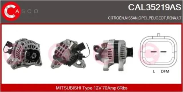 Генератор CAL35219AS CASCO