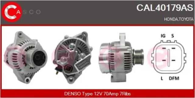 Генератор автомобільний CAL40179AS CASCO