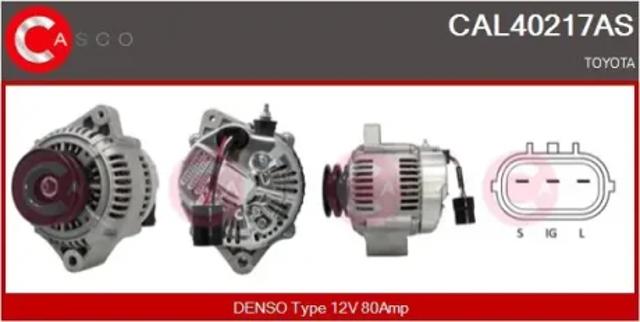 Генератор автомобільний CAL40217AS CASCO