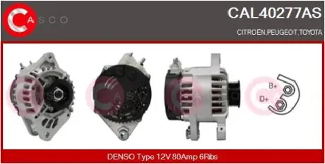 Генератор автомобільний CAL40277AS CASCO