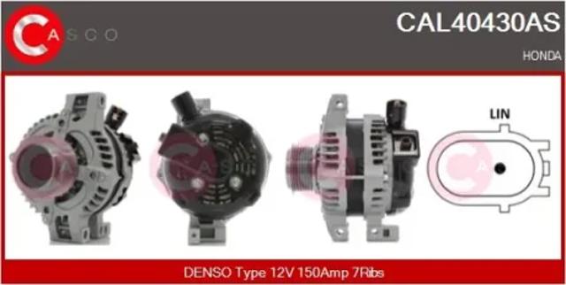 Генератор автомобільний CAL40430AS CASCO
