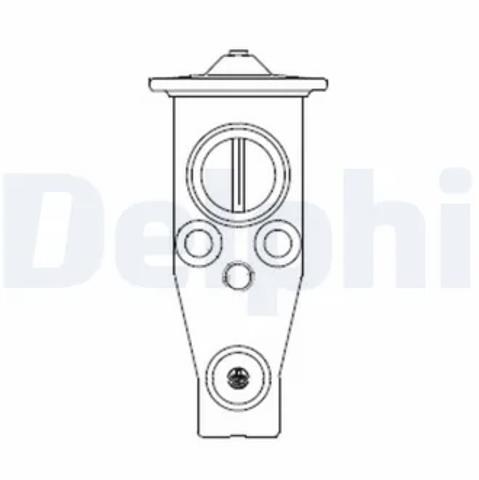 Клапан розширювальний CB1017V DELPHI