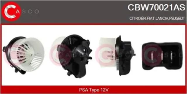 Електромотор пічки CBW70021AS CASCO