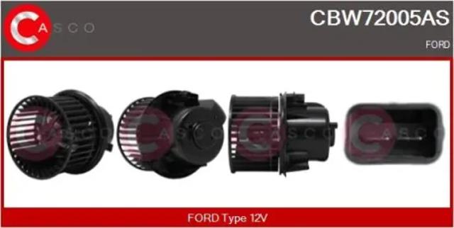 Вентилятор грубки CBW72005AS CASCO
