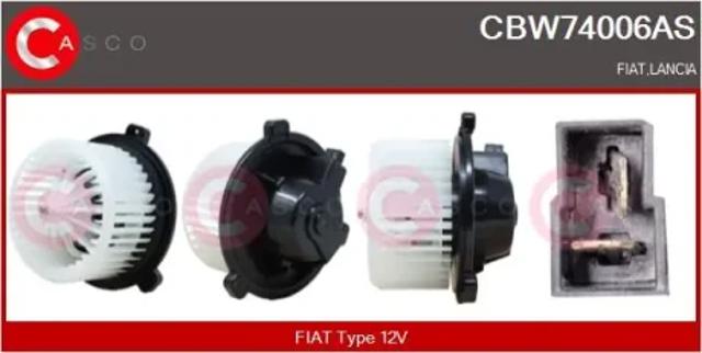Електромотор пічки CBW74006AS CASCO