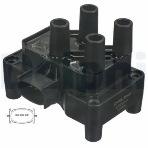 Котушка запалювання CE2004412B1 DELPHI