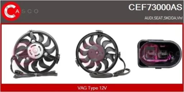 Електровентилятор охолодження CEF73000AS CASCO