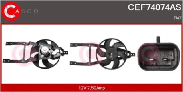 Вентилятор охолодження CEF74074AS CASCO