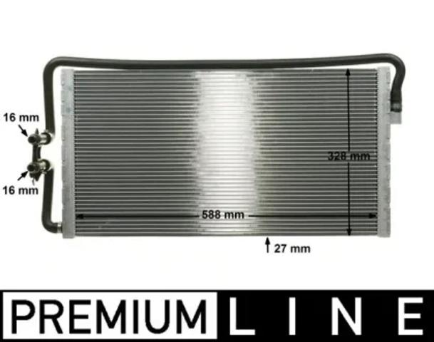Радіатор охолодження, додатковий CR1044000P MAHLE