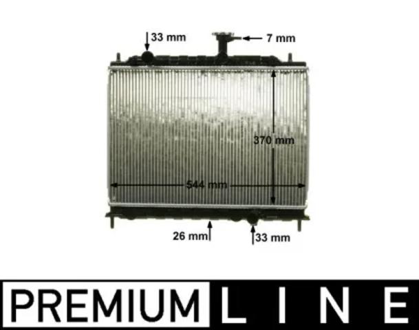Підвіска радіатора CR1304000P MAHLE