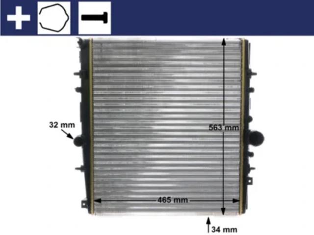 Радіатор водяний CR1437000S MAHLE