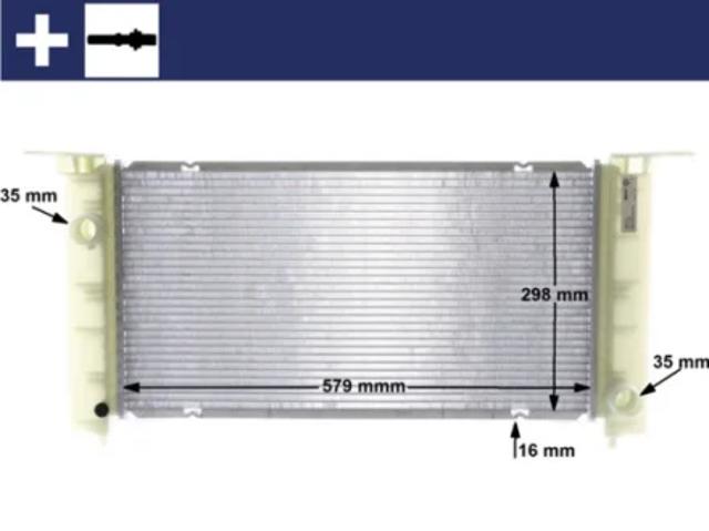Радіатор водяний CR1449000S MAHLE