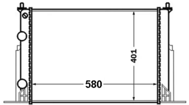 Система охолодження двигуна CR1450000S MAHLE