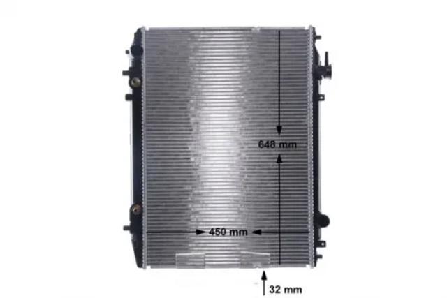 Радіатор охолодження двигуна CR1692000S MAHLE