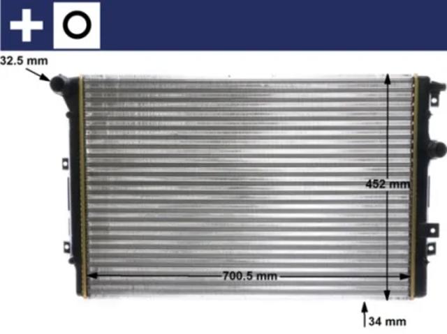 Система охолодження двигуна CR2032000S MAHLE