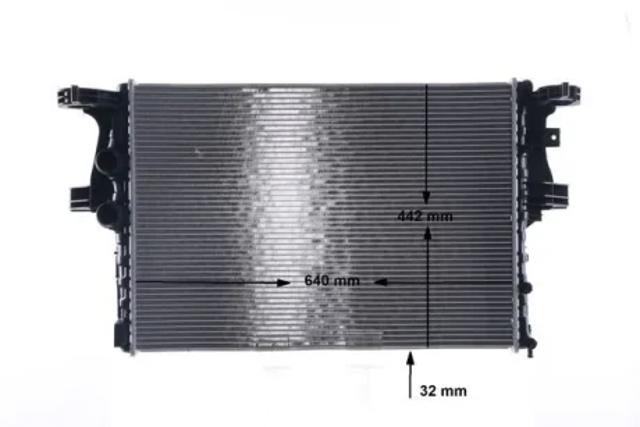 Радіатор CR2087000S MAHLE