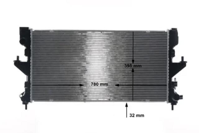 Радіатор системи охолодження двигуна CR2106000S MAHLE