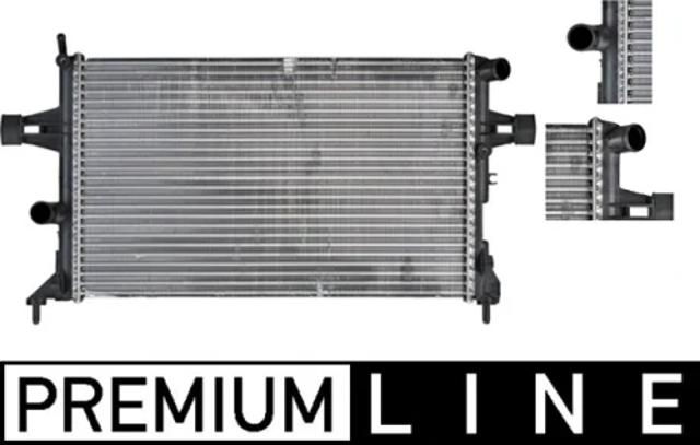 Радіатор CR227000P MAHLE