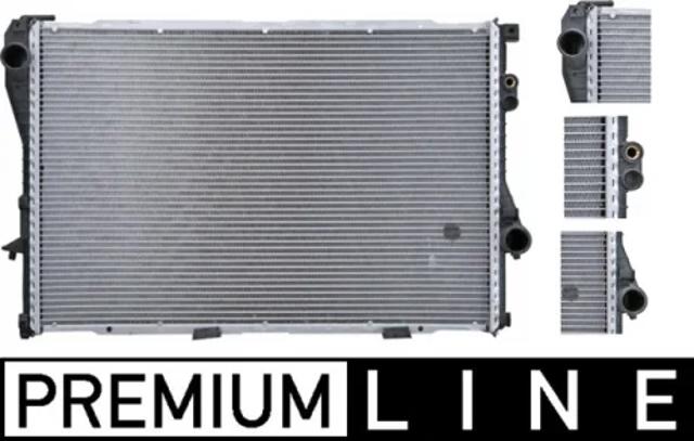 Радіатор охолодження CR281000P MAHLE
