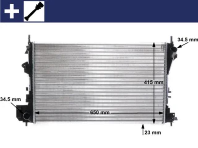 Підвіска радіатора CR40000S MAHLE