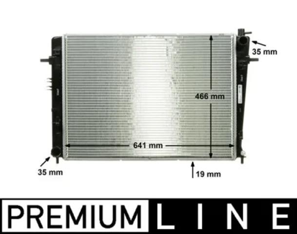 Підвіска радіатора CR909000P MAHLE