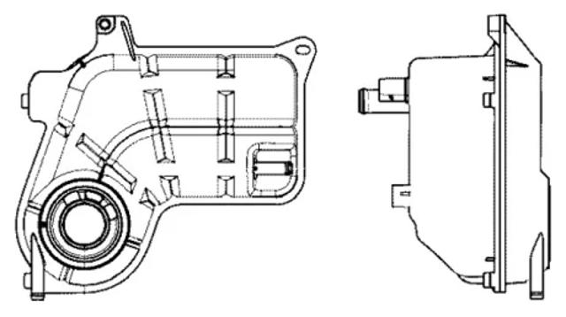Бачок для води CRT26000S MAHLE
